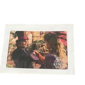 Disney Alice Through‎ the Looking Glass Lithograph Movie Club Collectible